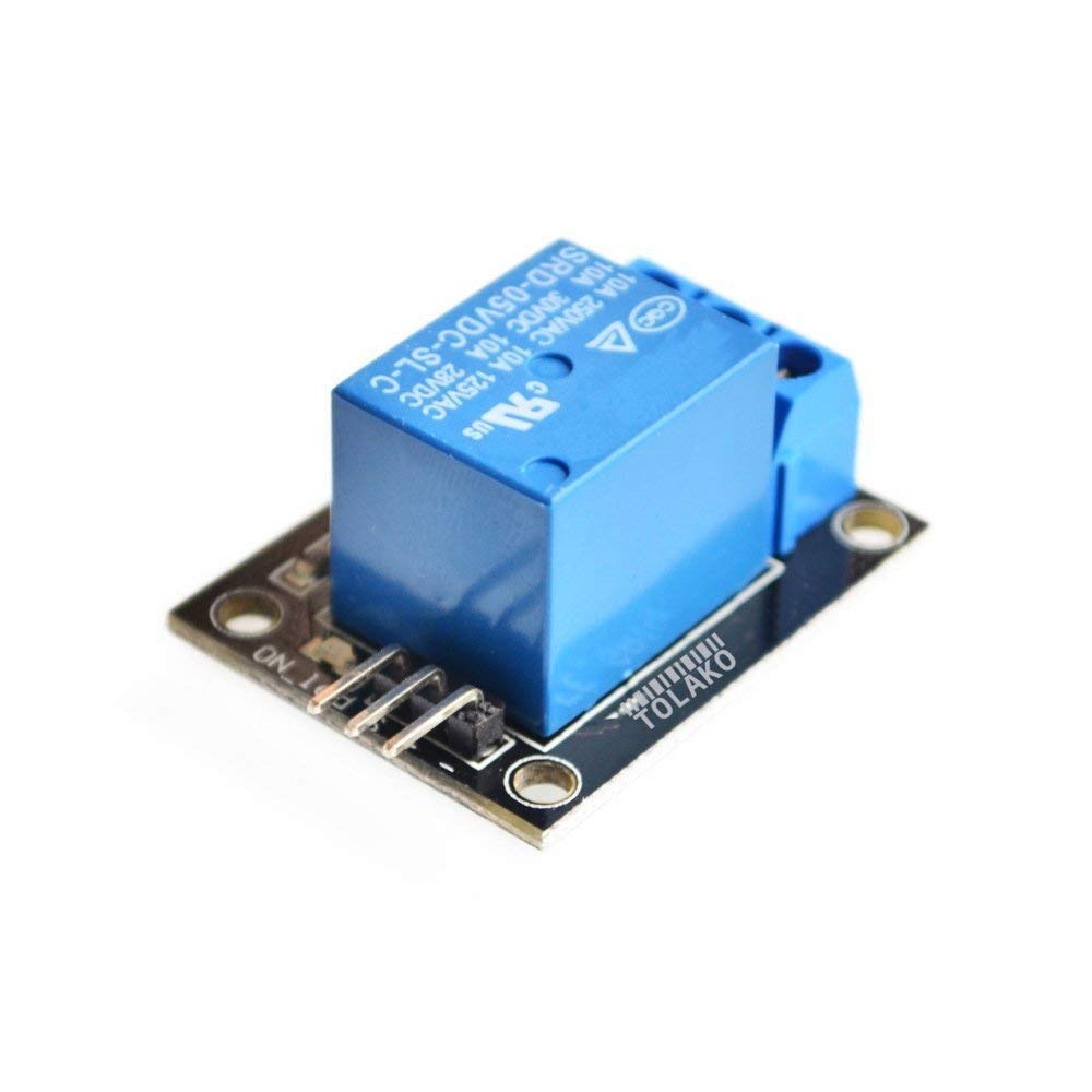 UIOTEC 5v Relay Module for Arduino ARM PIC AVR MCU 5V Indicator Light LED 1 Channel Relay Module Works with Official Arduino Boards