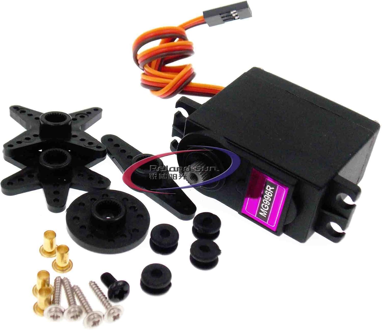 Reland Sun MG996R 0-90-180 degrees Metal Gear Servo for Torque Digital Servo