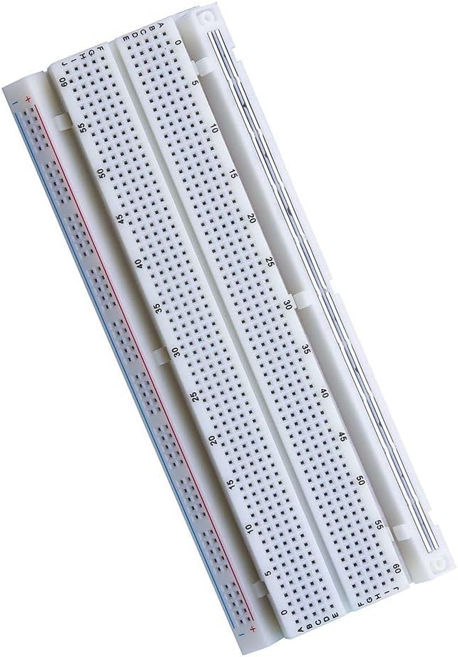 ELEGOO 3pcs Breadboard 830 Point Solderless Prototype PCB Board Kit for Arduino Proto Shield Distribution Connecting Blocks
