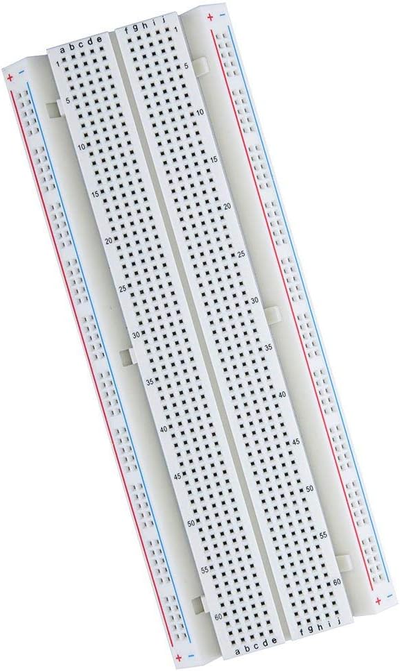 4 Pieces Breadboards Kit with 120 Pieces Jumper Wires for Arduino Proto Shield Distribution Connecting Blocks