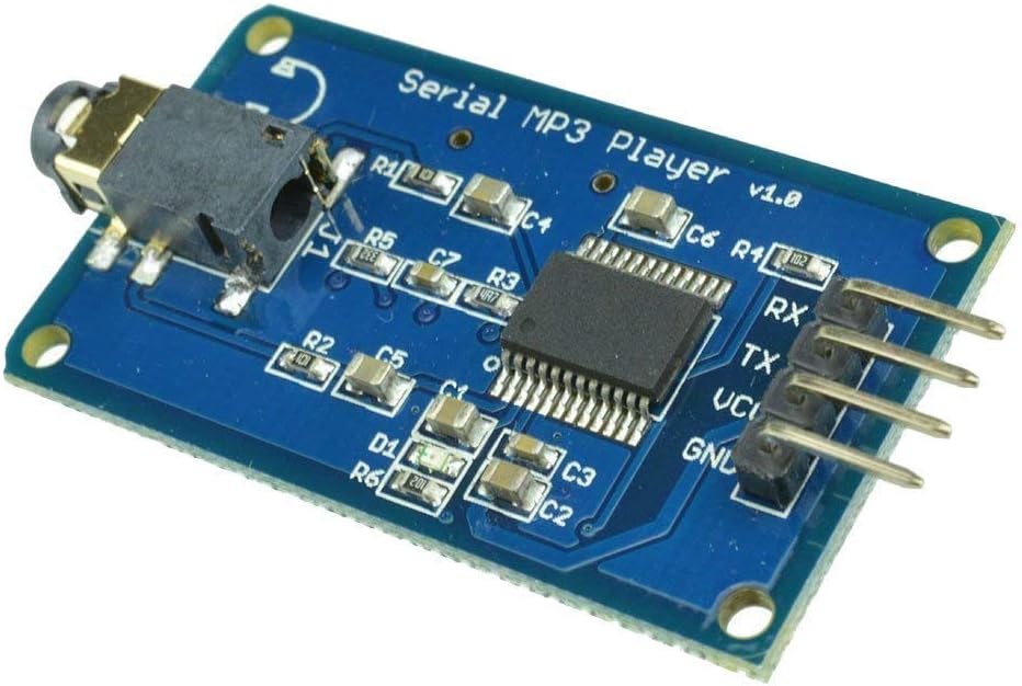 HiLetgo GD3300 UART Control Serial MP3 Music Player Module Replace YX5300
