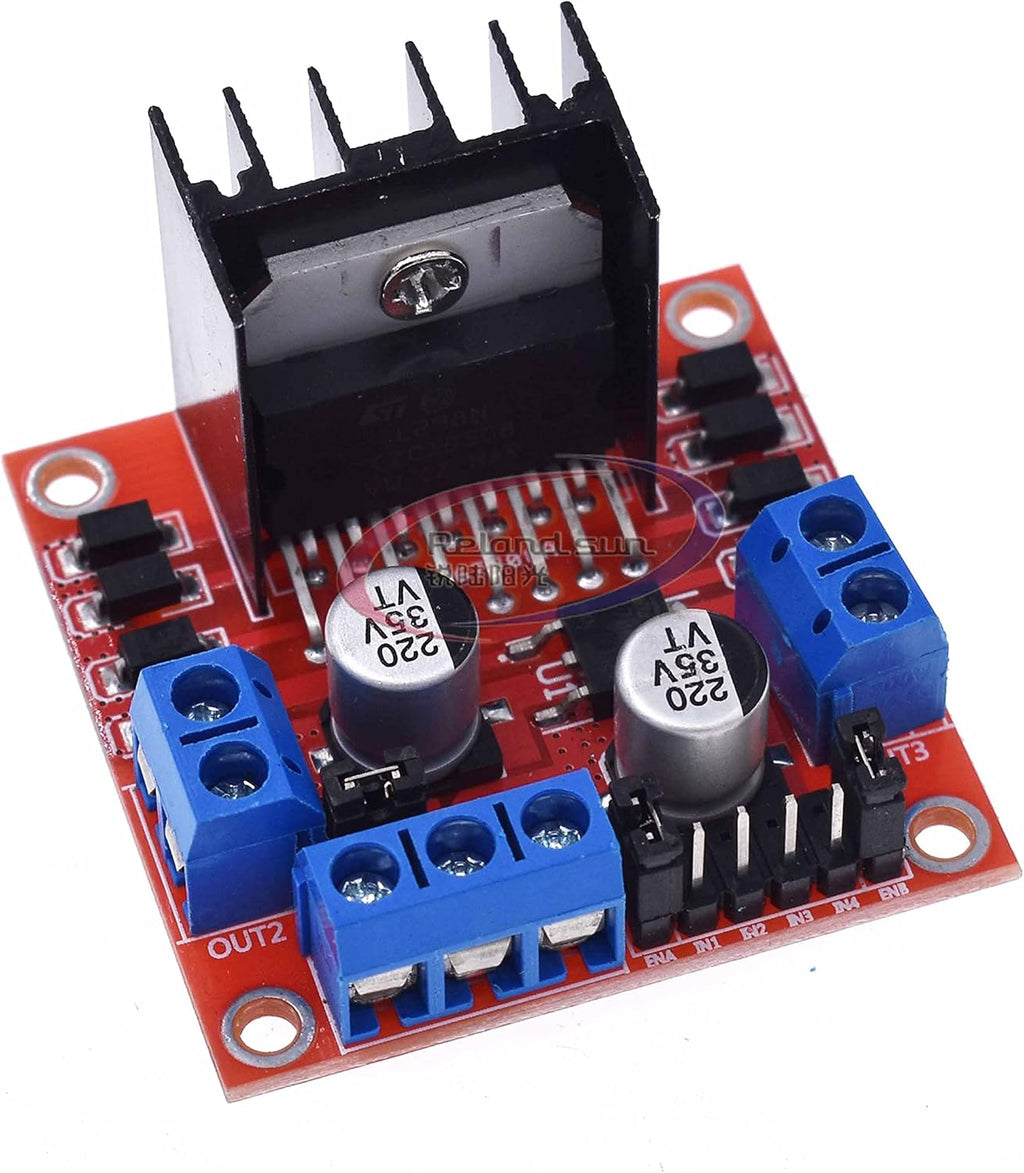 Reland Sun L298N L298 Module Motor Drive Controller Board Module Dual H Bridge DC Stepper